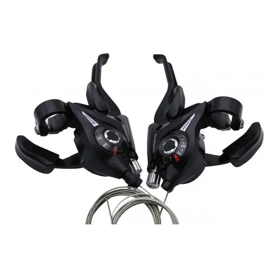 Cambios Shifter Y Manillas Frenos Shimano 3x7 Vel  Bicicleta