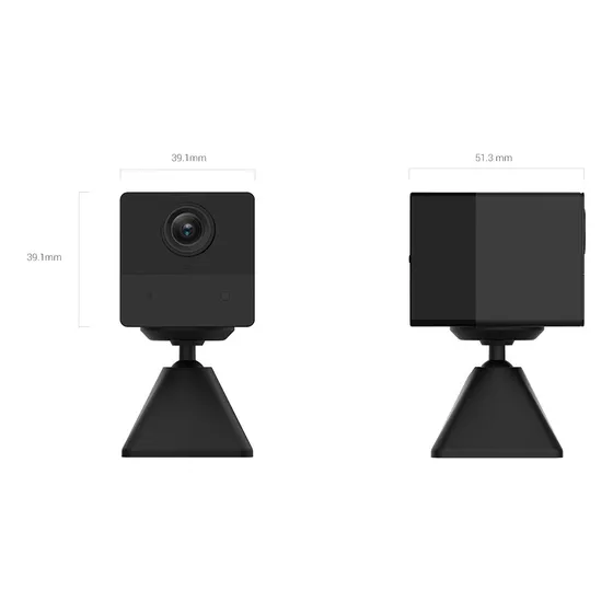 Camara Mini Cubo Exterior 2mp Wifi Bateria 50 Días Respaldo