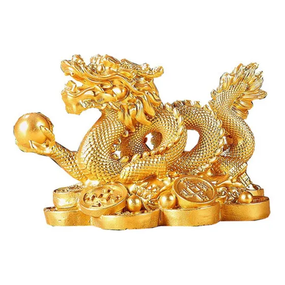 A Figura Del Año Del Dragón Chino, Decoración Fengshui,