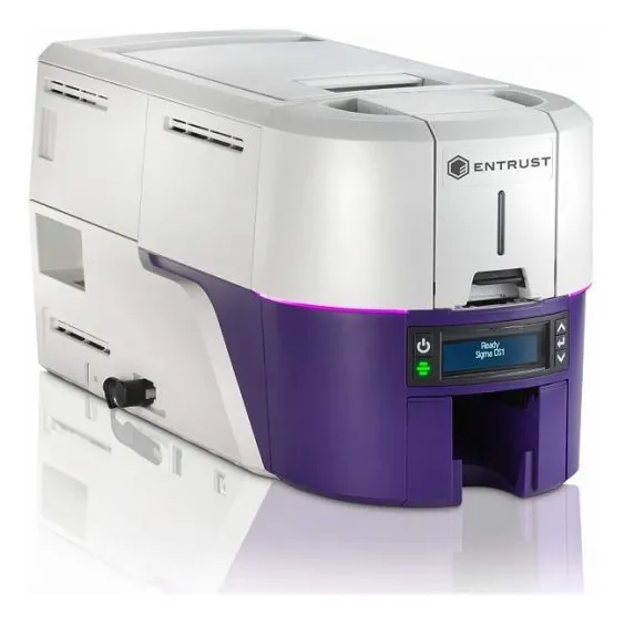 Impresora Entrust Sigma Ds2 Para Carnet A Una Cara