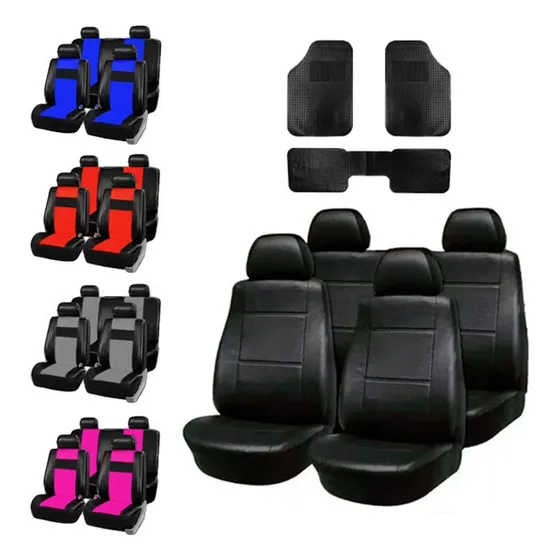 Fundas Asiento Cuerina Renault 9 11 12 19 Clio + Alfombra 3p