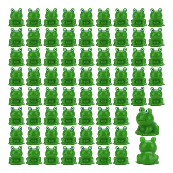 Figuras De Resina En Miniatura Con Forma De Rana Para Decora