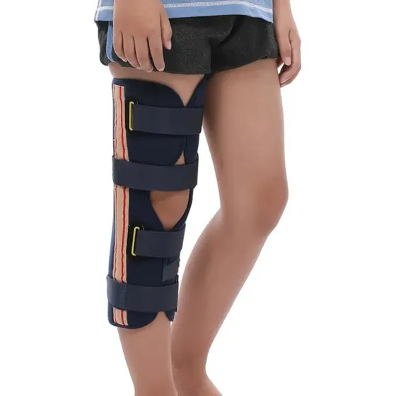 Rodillera Inmovilizadora De Rodilla Para Niños Ajustable