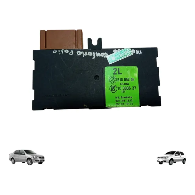 Modulo Vidro Eletrico Fiat Siena Palio 2008 2010 2012 Usado