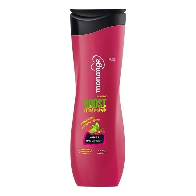 Shampoo Monange Boost De Crescimento 325ml Shampoo Monange Boost De Crescimento 325ml