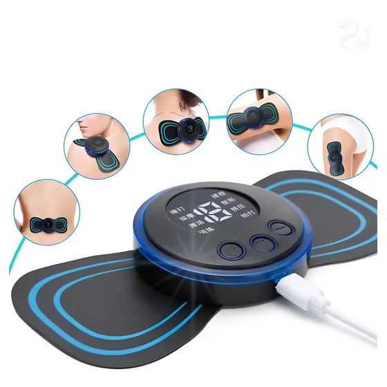Mini Estimulador Cervical Portátil Genérica 2 Electrodos Usb