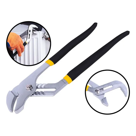 Alicate Bomba D'água Aço Carbono P/ Tubos Encanamentos 25cm