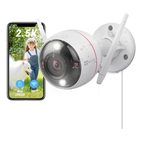 Cámara De Seguridad Ezviz C3w Pro 4mp Wifi Exterior Ip67
