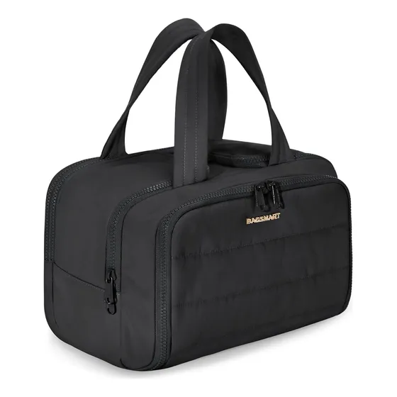 Bolso De Viaje Cosméticos Y Accesorios, Amplio Y Ligero, Neg