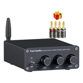 Amplificador De Fosi Audio Bluetooth Bt20a Estereo Ti Chip Amplificador De Fosi Audio Bluetooth Bt20a Estereo Ti Chip
