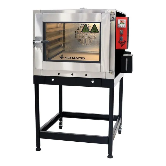 Horno a gas Venâncio Twister Turbo para 5 pistas FVT5d