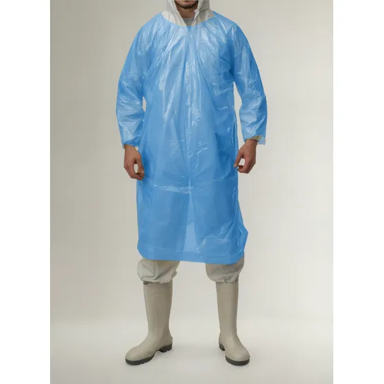Pechera Desechable Azul - Rollo 200 Unidades - Leyad