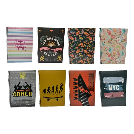 Cuadernola Tapa Dura 96 Hojas - Pack X 6 Unidades