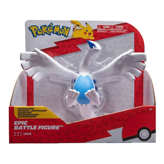 Figura Pokémon de Lugia - Figura de batalla épica - Jazwares