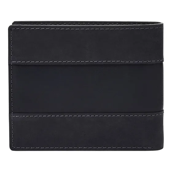 Cartera Para Hombre Azul Marino Medianoche Ml4397406 Fossil