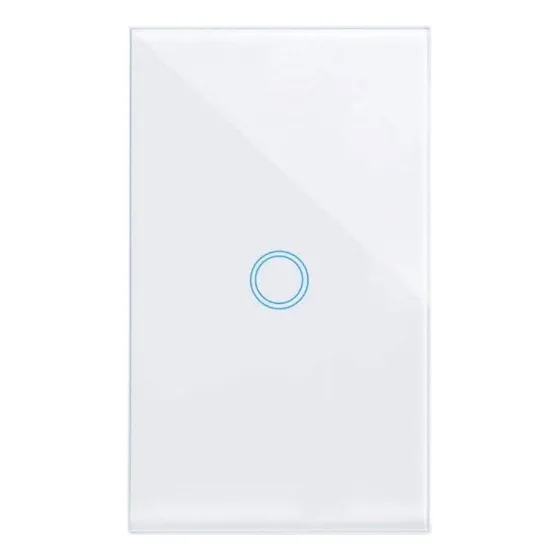 Interruptor Wifi Inteligente Sin Neutro 1 Boton Smart Tactil