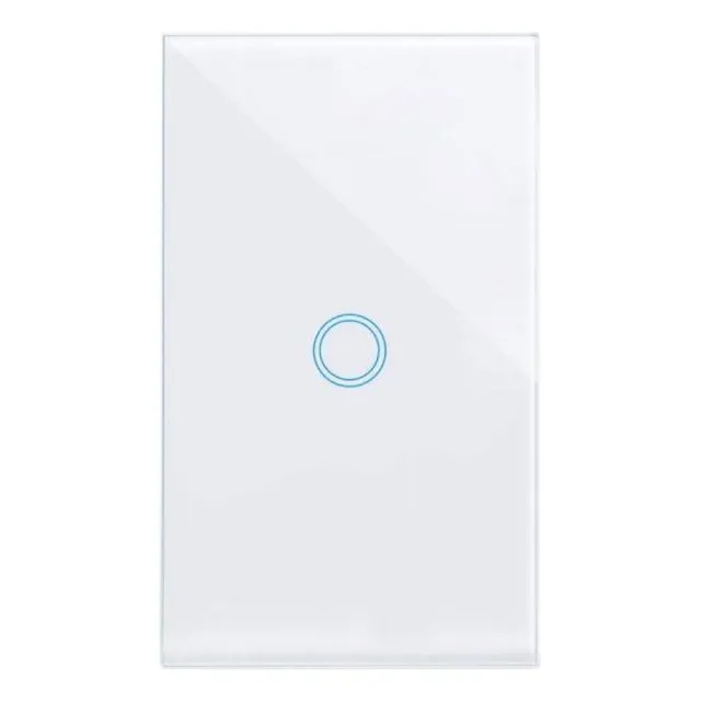 Interruptor Wifi Inteligente Sin Neutro 1 Boton Smart Tactil