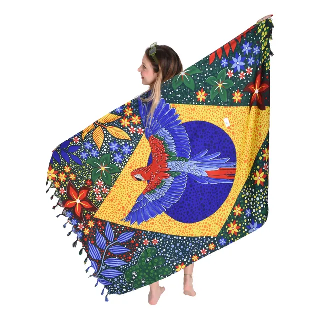 Canga Do Brasil Moda Praia Vários Modelos Envio Já.