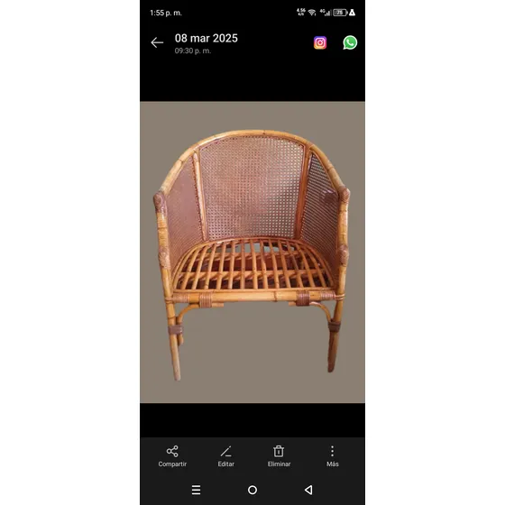 Sillas Rattan // Lea Descripcion Porfavor
