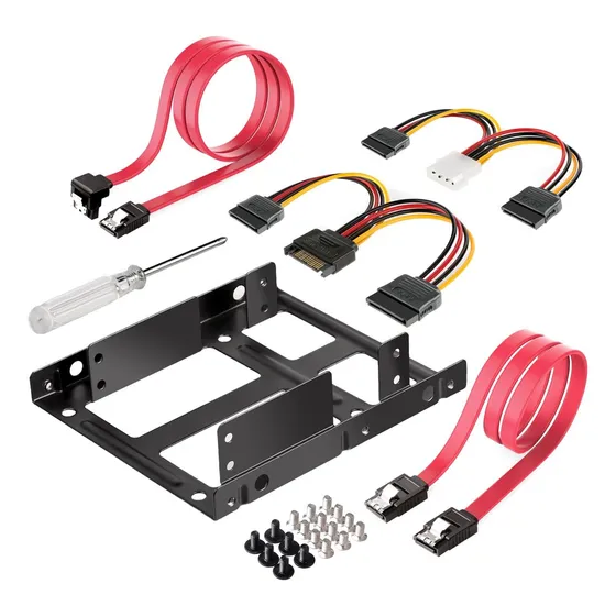 Soporte De Montaje Ssd Inateck De 2,5 A 3,5 Con Cable Sata Y
