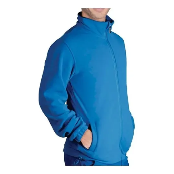 Poleron Polar Celeste Uniforme Clinico Enfermero - S A Xl