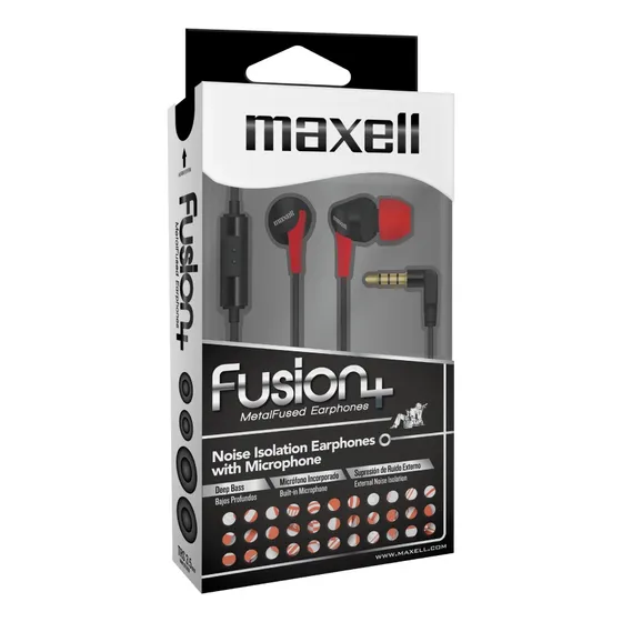 Audifonos Maxell Fusion+ Earphones Con Mic