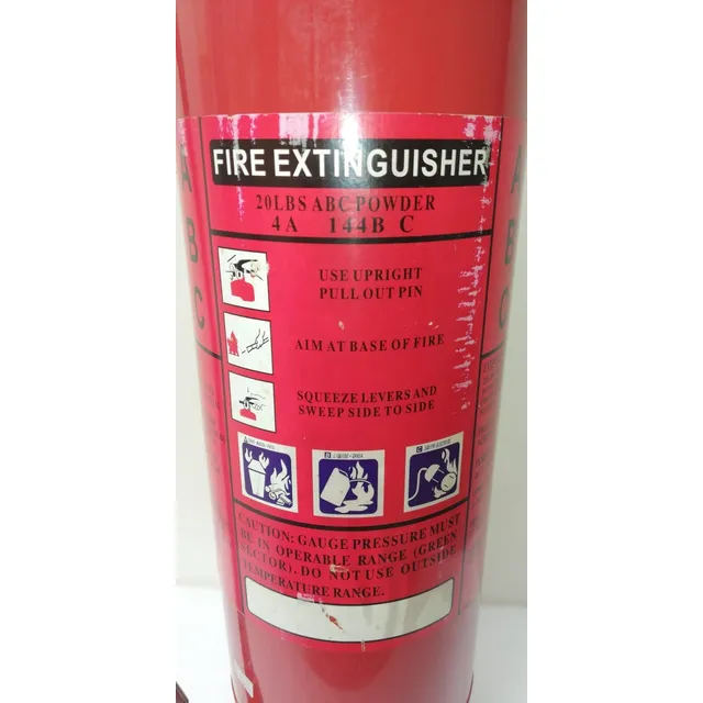 Extintor Nuevo, Capacidad De 20 Lb, Químico Seco Abc Powder
