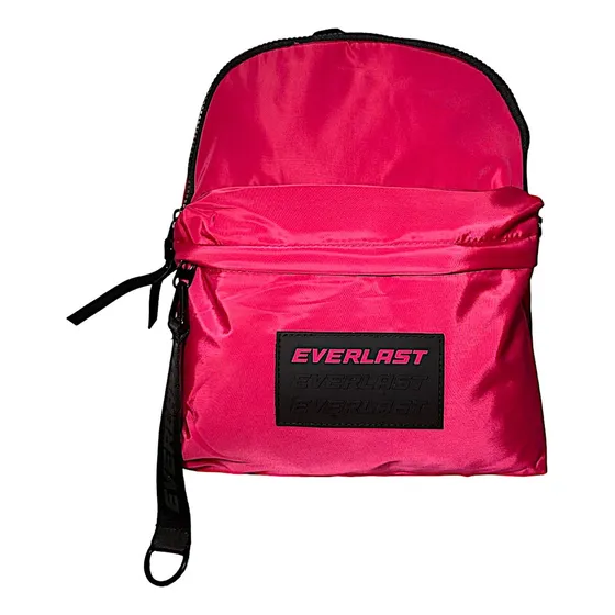 Mochila Cartera Everlast Urbana Reforzada 6 Lts Color Rosa Chicle