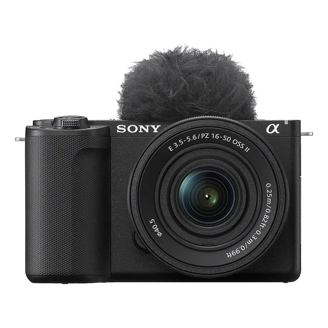 Cámara Sony Alpha Zv-e10 Ii Mirrorless 4k + Lente 16-50mm Color Negro