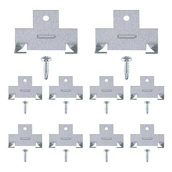 Clips De Iluminación Empotrados Para Downlight | 5 Pares De 