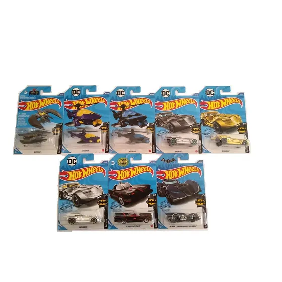 Hot Wheels Batmobile Batman Pack Set Coleccion X8 Sellados 