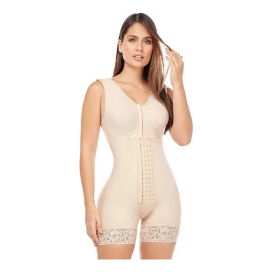 Faja Tipo Short Realce Brasier  Colombiana Original Nueva