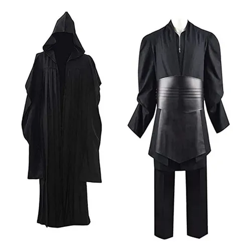 Cosplay De Darth Maul Black Y Bata De Star Wars