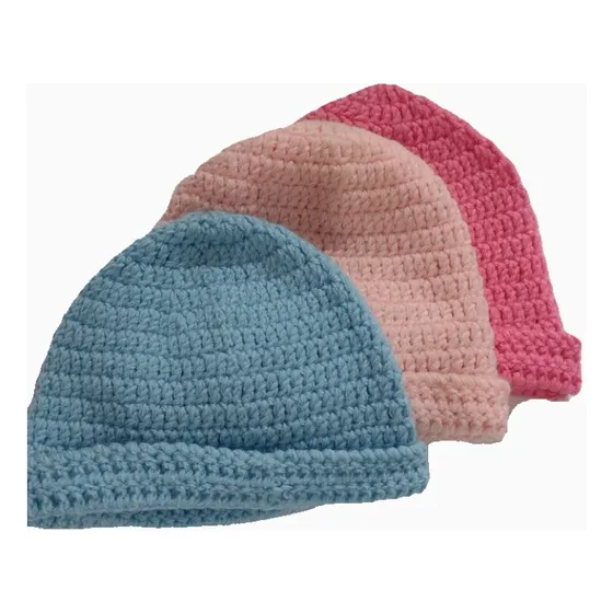 Gorros De Lana Premium Soft, Tejido Crochet, Invierno