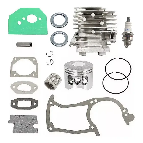 Kit Cilindro Pistão Anéis Para Motosserra Brutatec 52cc