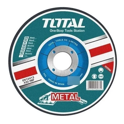 Disco De Corte Para Metal Total 230x1.6mm X 2 Unidades- Tv