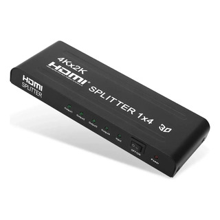 Divisor Splitter Hdmi 1x4 Portas 4k Ativo Profissional Conex Divisor Splitter Hdmi 1x4 Portas 4k Ativo Profissional Conex