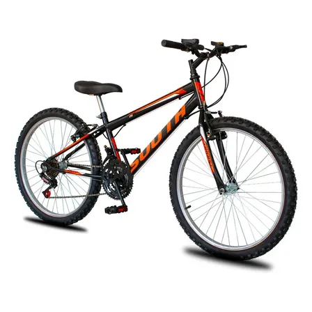 Bicicleta Aro 26 Laranja U
