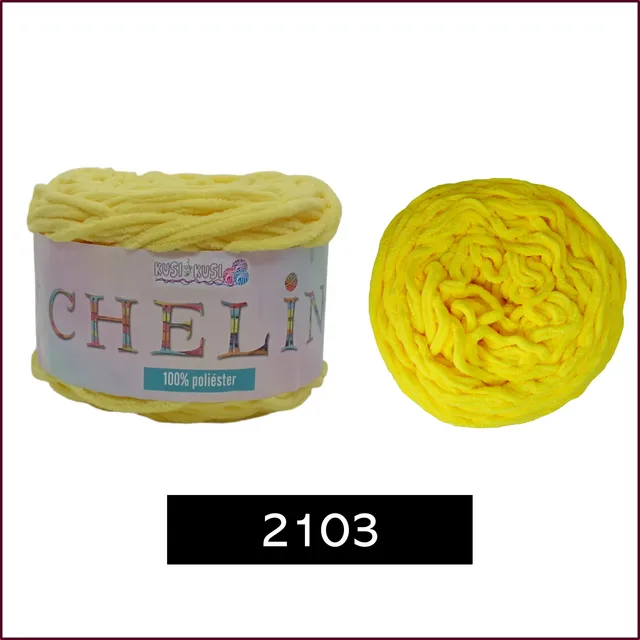 Lana Chelin. Hilo Chenille Para Tejer A Crochet O Tricot