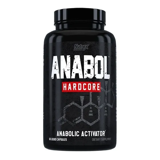 Nutrex Research Anabol Hardcore  Warrior Series 60 Cápsulas