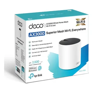 Roteador Sistema Mesh Tp-link Deco X55 Wifi 6 Ax3000 3gbps Roteador Sistema Mesh Tp-link Deco X55 Wifi 6 Ax3000 3gbps
