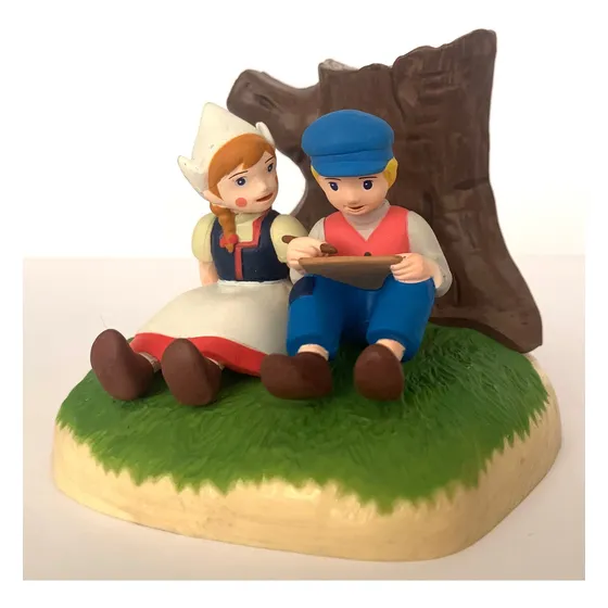 Figura Dog Of Flanders - Nello & Aloise - Dramatic