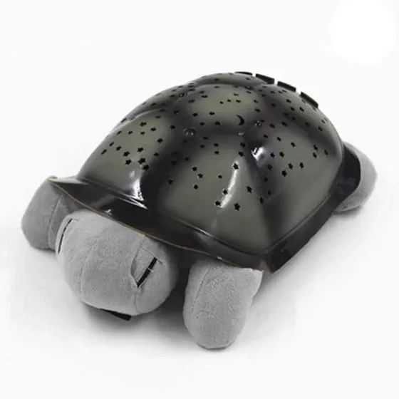 Velador Tortuga Proyector De Estrellas Usb A Pilas Musica