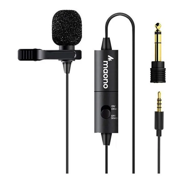 Micrófono Lavalier 3.5mm Au-100 Maono