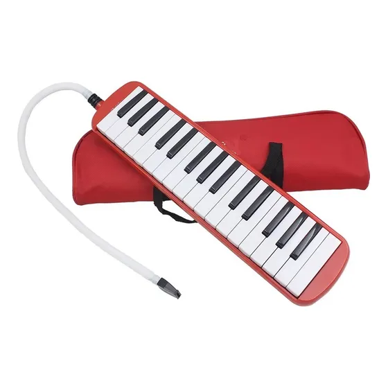 Melódica 32 Teclas O Piano De Niños Rojo