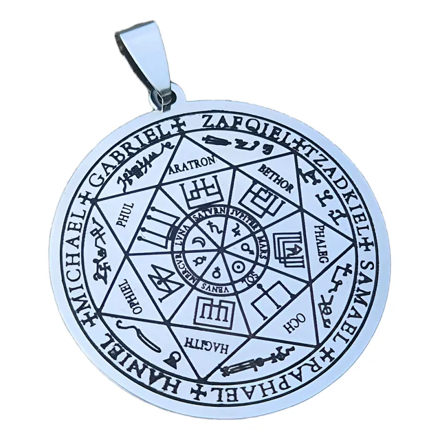 Talisman Amuleto Arcángele + Tarjeta Radionica +  Moneda