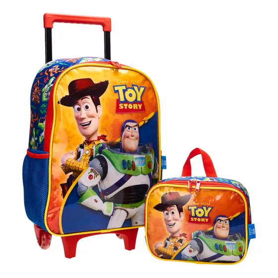 Kit Mochila e Lancheira Disney Toy Story Luxcel