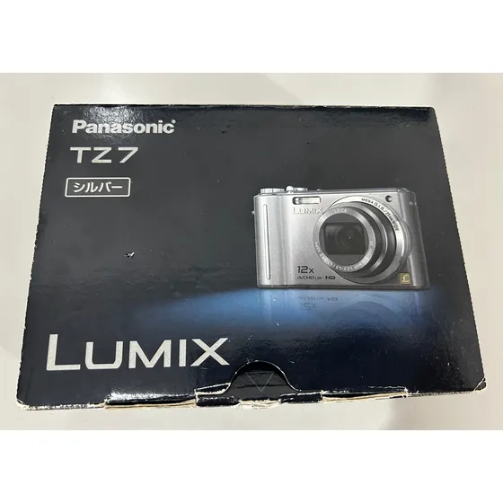 Camera Panasonic Lumix Dmc-tz7 - Leia A Descrição Prateado
