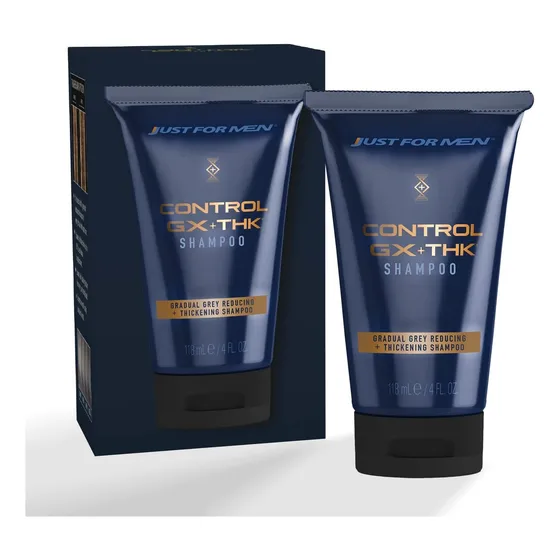 Just For Men Control Gx + Thk Shampoo Espessante Com Redução