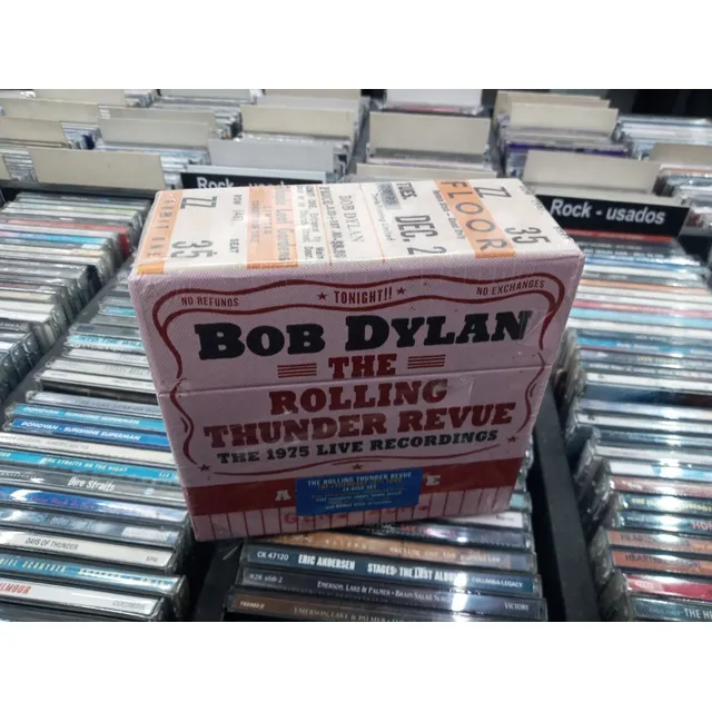 Box Cd Bob Dylan - The Rolling Thunder Revue - Imp - Lacrado